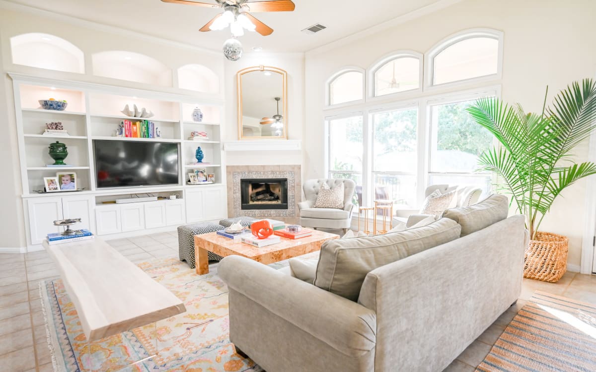 Hill Country Home styled with Transitional Decor, Austin, TX