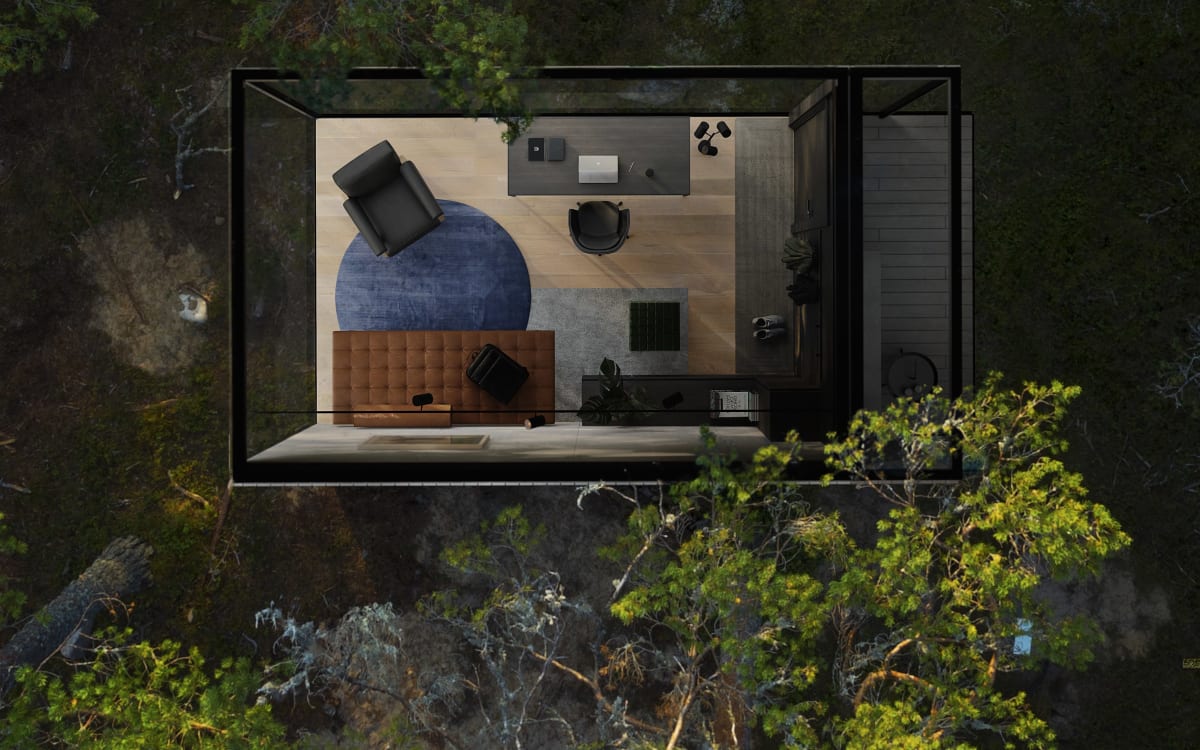 Stunning private workspace with panoramic views and top-notch amenities ...