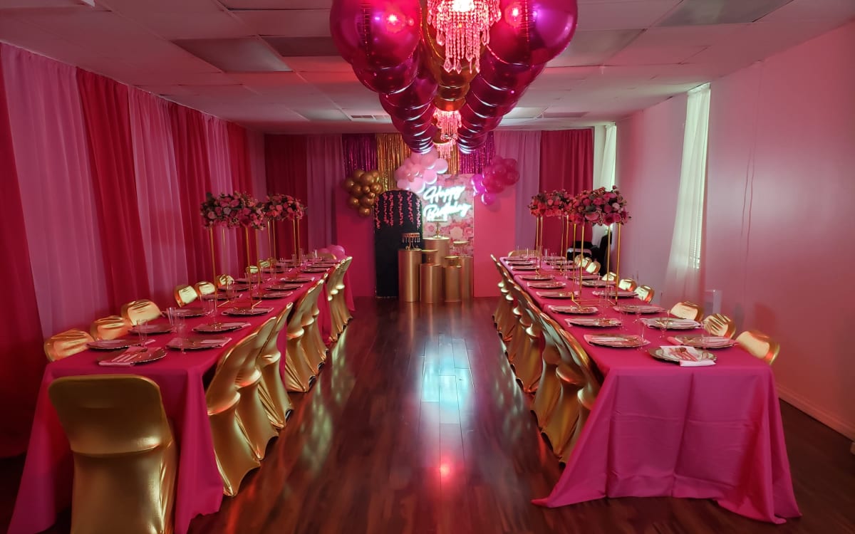 The Atlanta Social Butterfly. A versatile event space suite