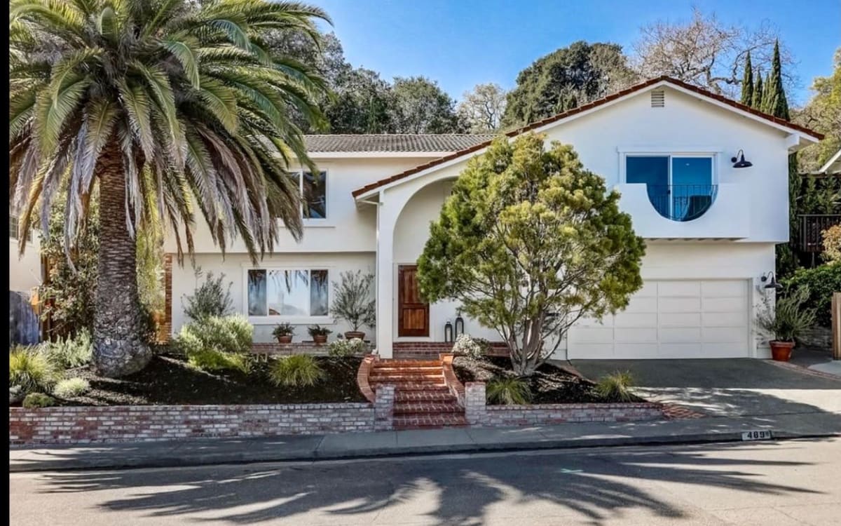 Santa Barbara style House with Mediterranean Pool, Novato, CA