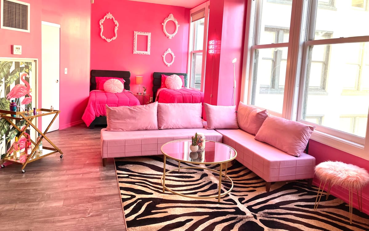 Pink Studio Loft Apartment, Los Angeles, CA Production Peerspace