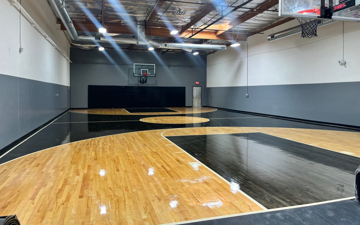 Industrial Indoor Basketball Court Dream Space, Tempe, AZ Production