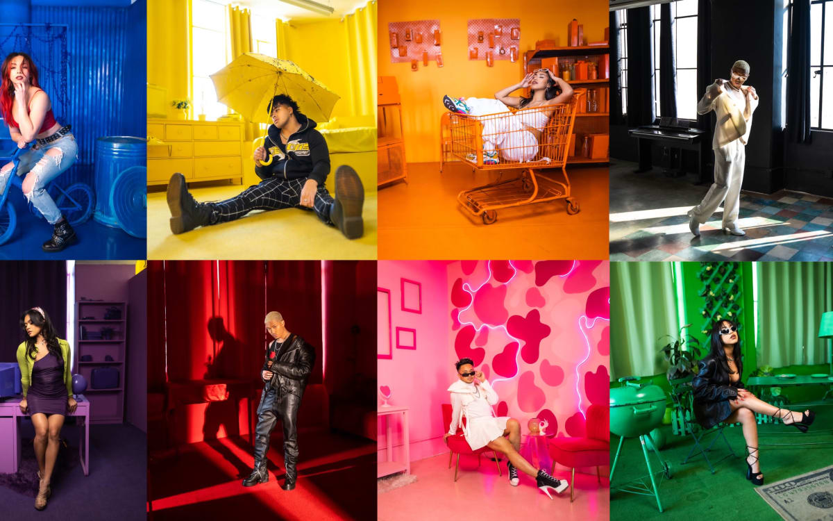 THE COLOR CRIB LA MultiCreative Colored Sets 2800 SF Photo/Film