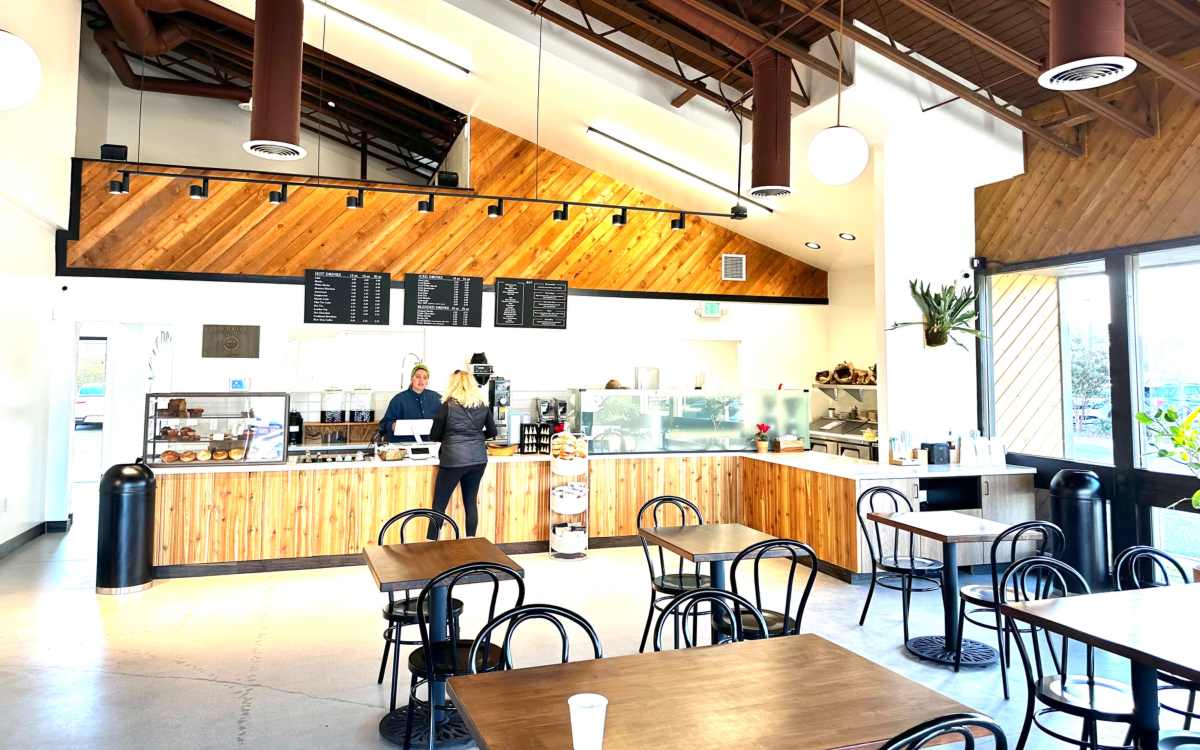 Modern Local Coffee Cafe with High Ceilings and Lots of Light., Los ...