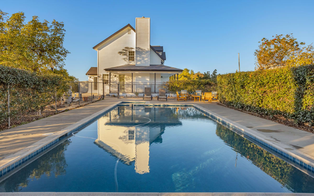Picture Idea: Private Spa Retreat Avocado Orchard Modern Natural Design 2 Homes
