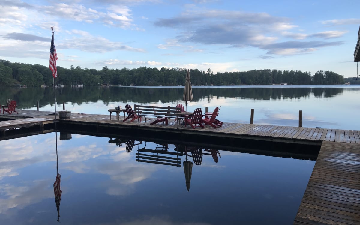 Landmark Boathouse and Dock in the Northwoods, Minocqua, WI Production Peerspace