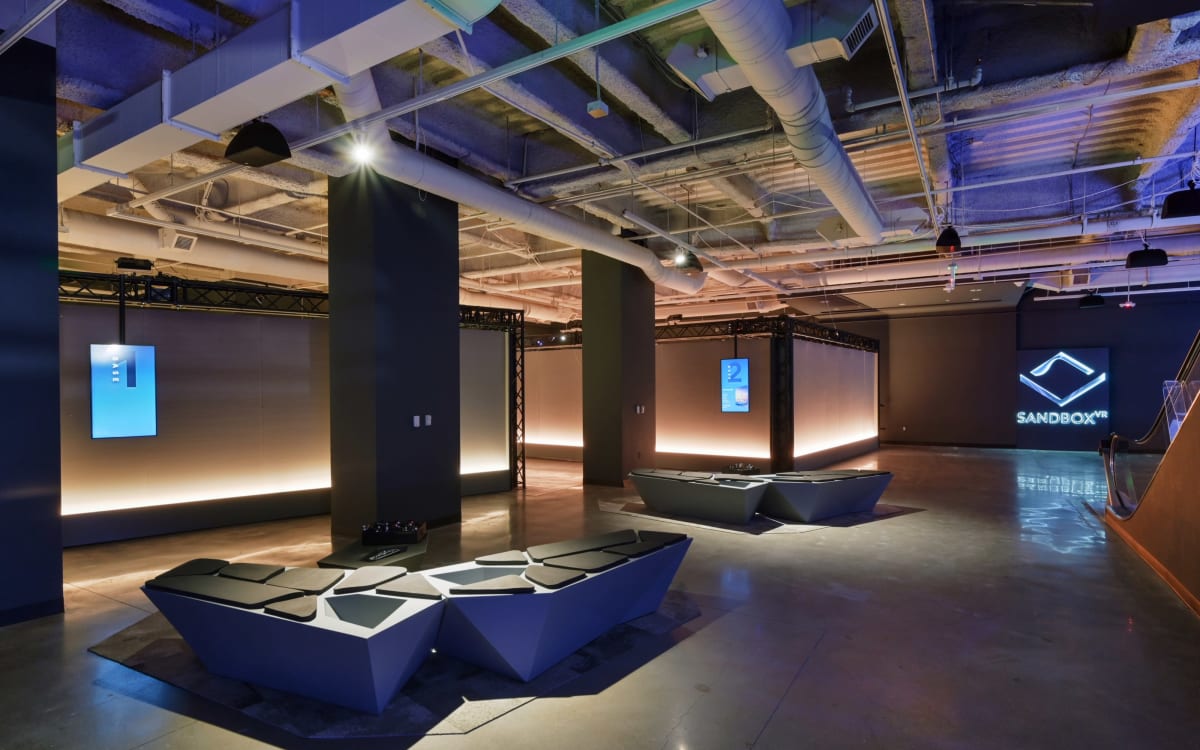 A Virtual Decor Retro Themed Event Venue Lounge & Speakeasy in