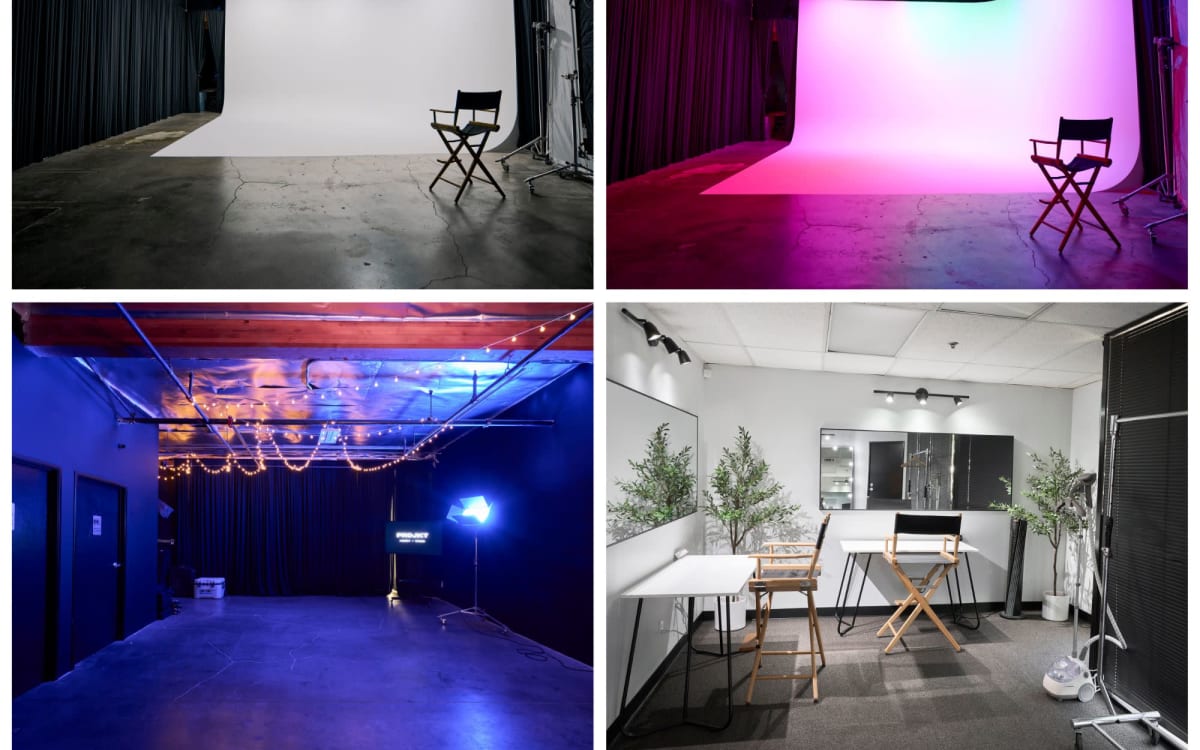 Premium RGB Lit Cyc Wall Stage, MONTEREY PARK, CA, Production