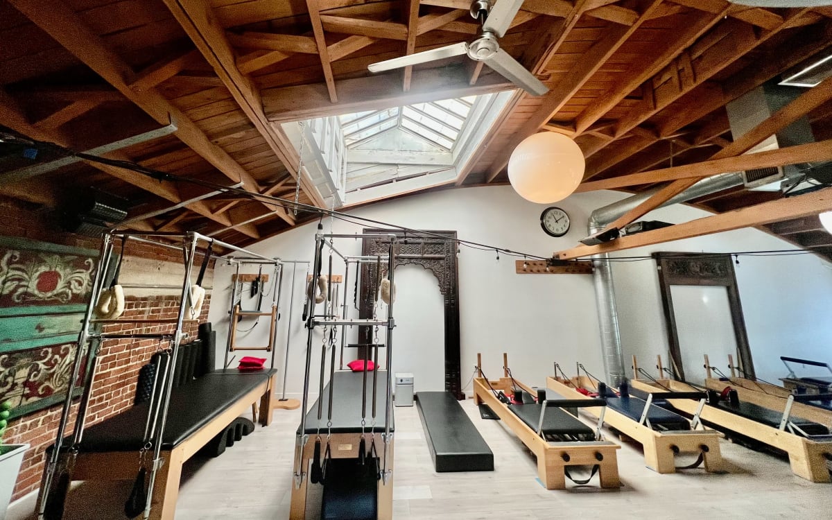 Pilates Studio with Bow-truss Ceiling, LOS ANGELES, CA | Event | Peerspace