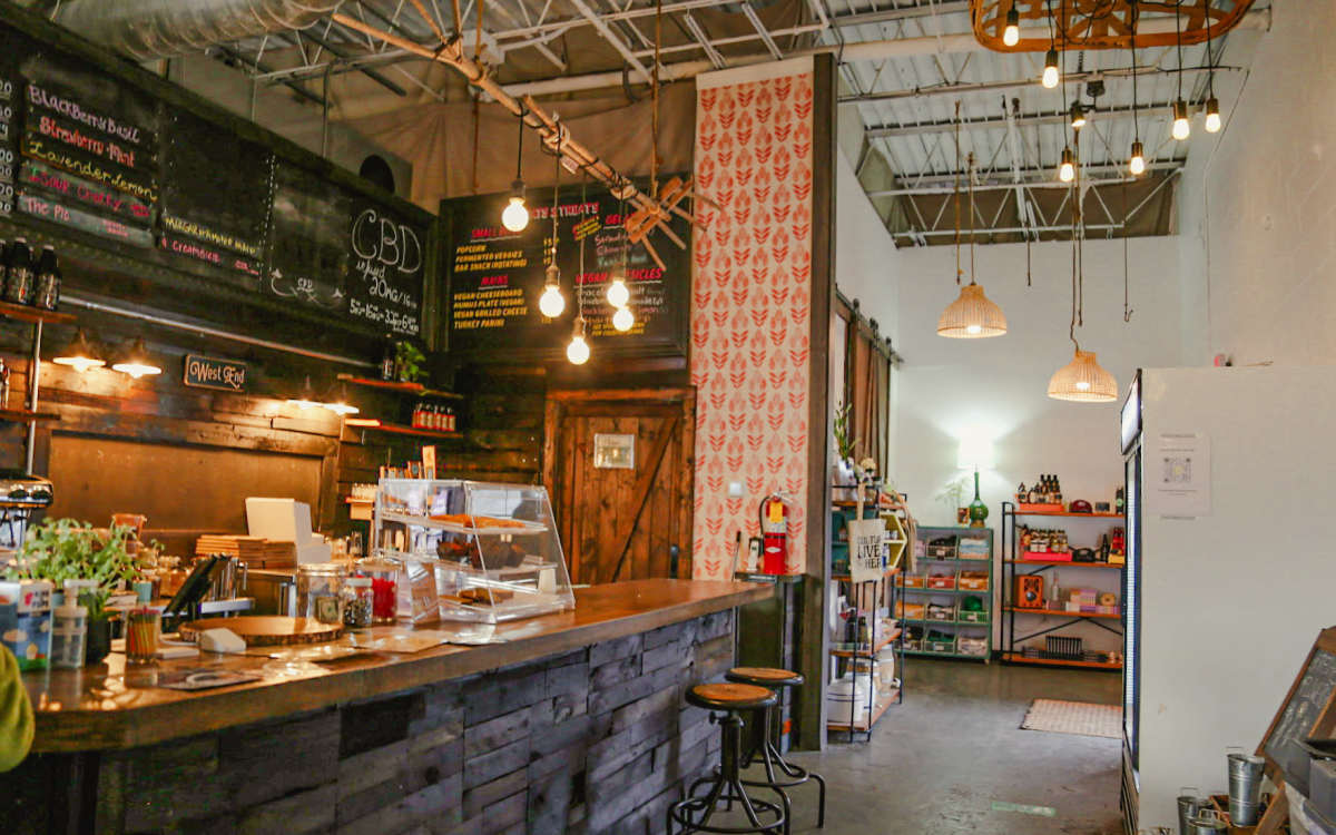 Cultured Cafe Along the Beltline Trail in Atlanta's West End, Atlanta