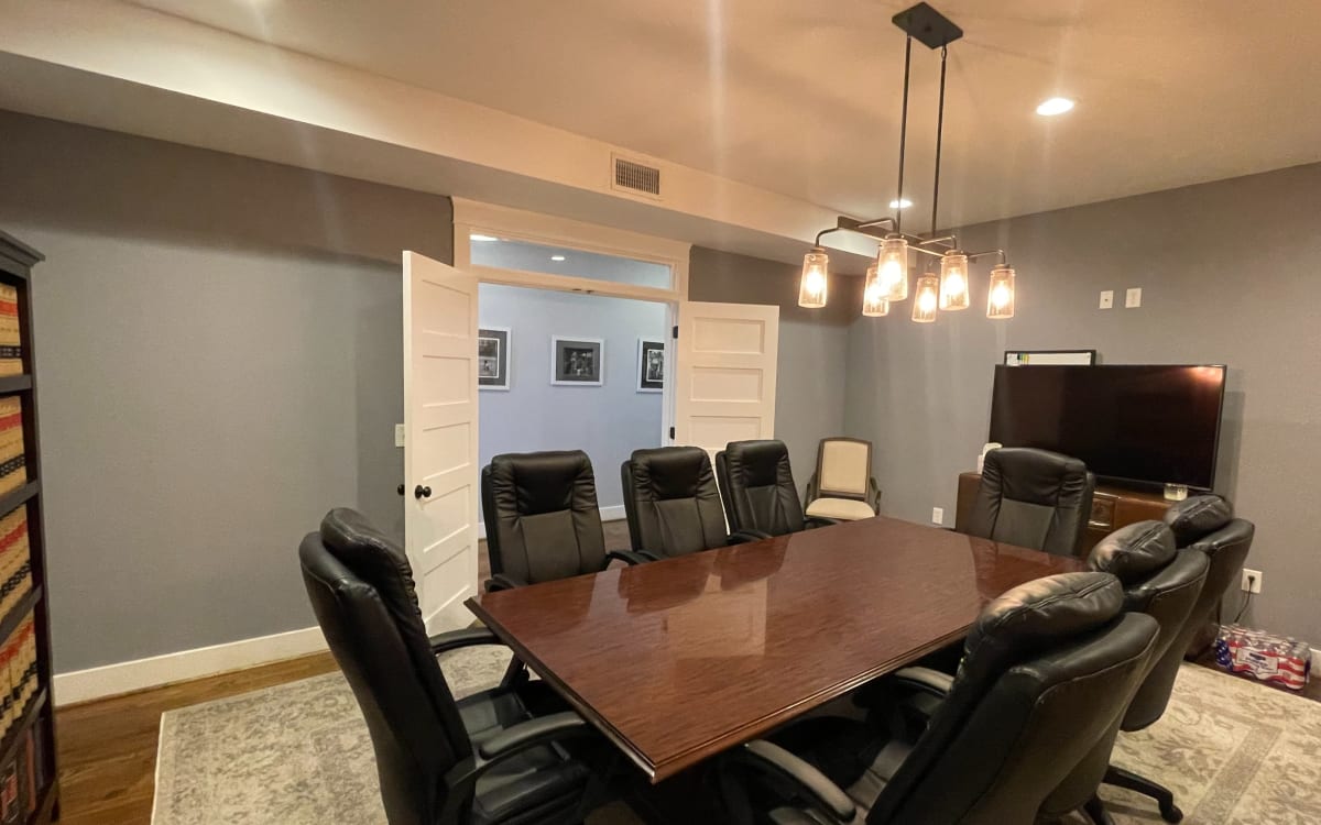 Conference Room in Historic Building on Main Street, Oxford, AL Event