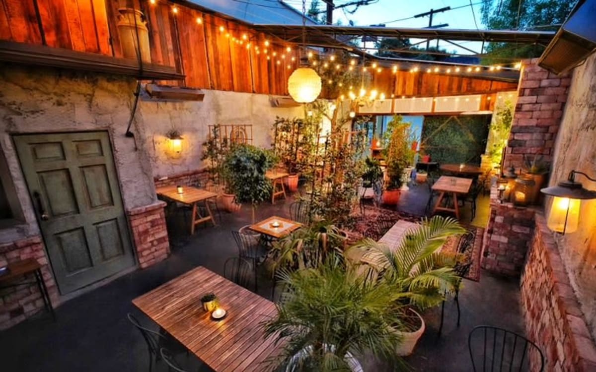 Rustic Bar/Restaurant with Outdoor Courtyard Space, Los Angeles, CA