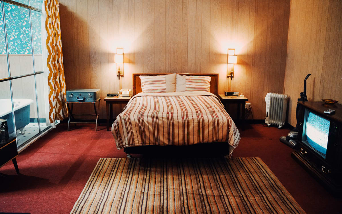Retro Themed Motel, houston, TX Production Peerspace