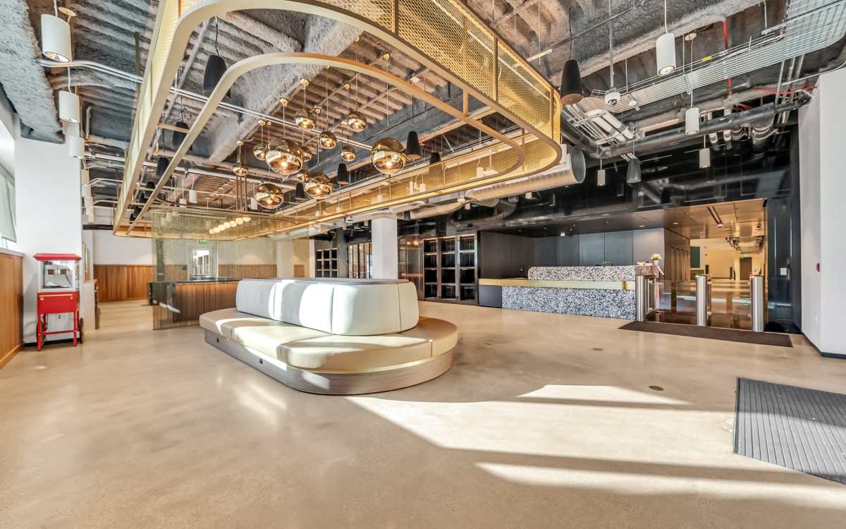 Breathtaking Lobby in Beautiful State of the Art Building, Los Angeles ...