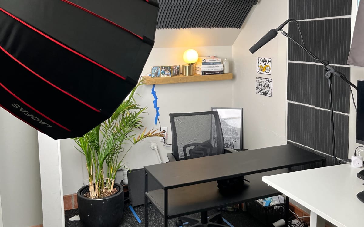 Private video recording studio for Youtube, Tiktok, or interviews, Santa Barbara, CA