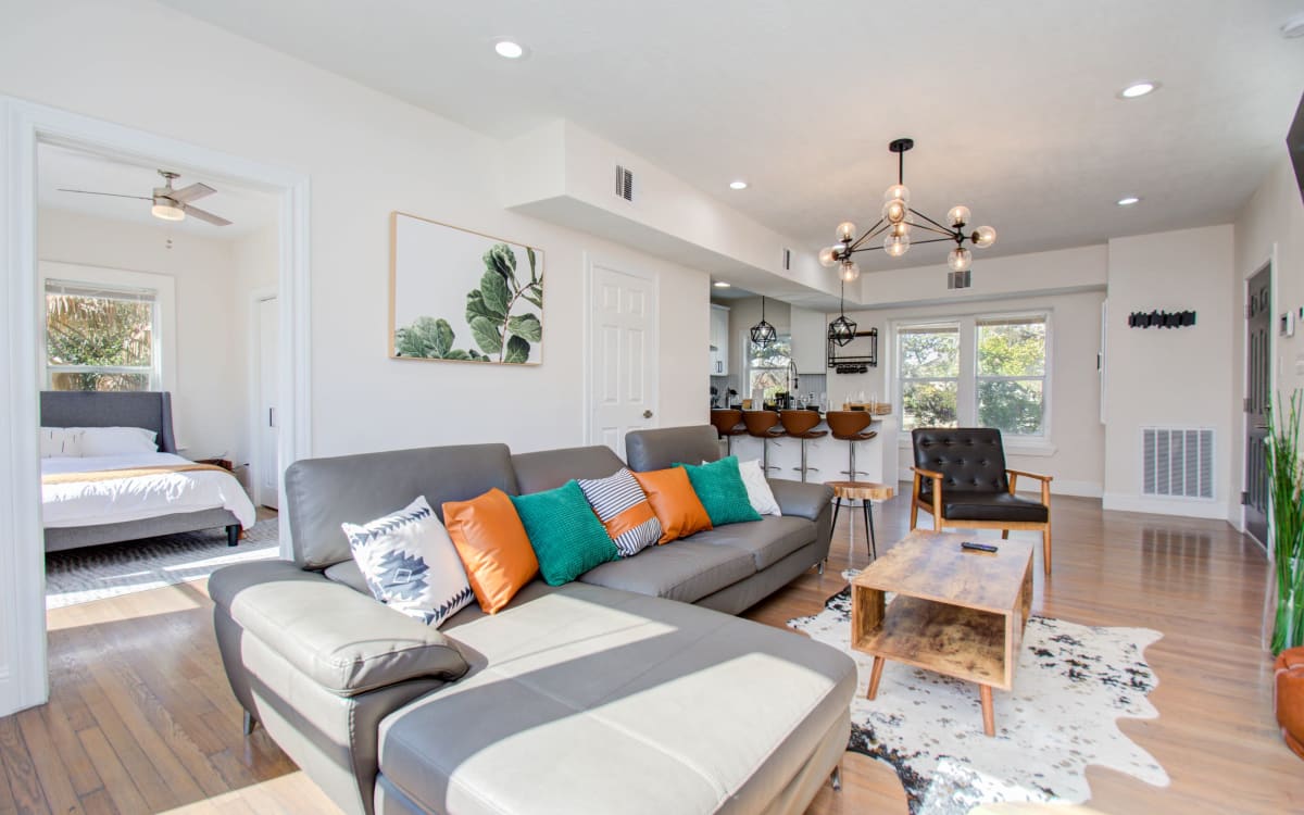 Spacious Modern Boho Inspired Apartment With Lots Of Natural Light