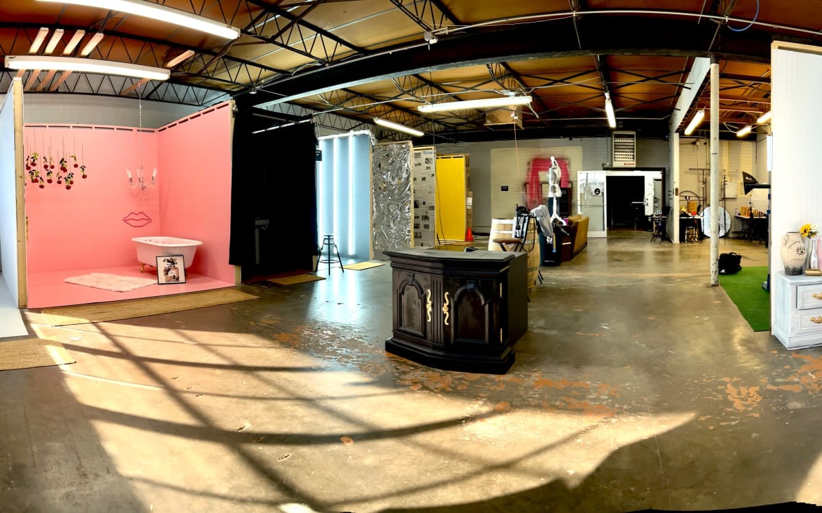 SoCo MultiSet Indoor Industrial Warehouse Studio, Austin, TX Off