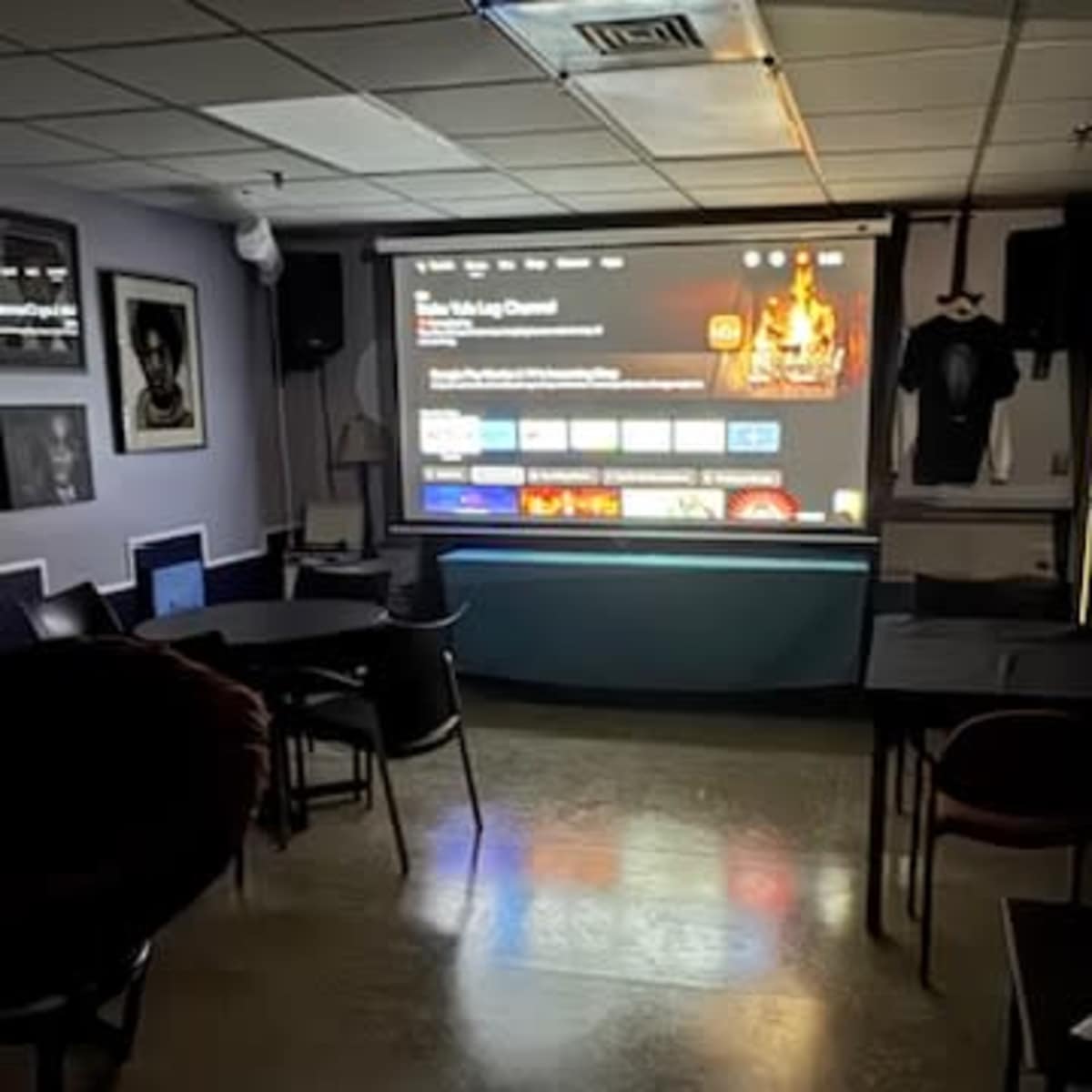 Downtown Charlotte  Lounge/ Art gallery/ Screening room in Charlotte Image in Charlotte center city, Charlotte, NC