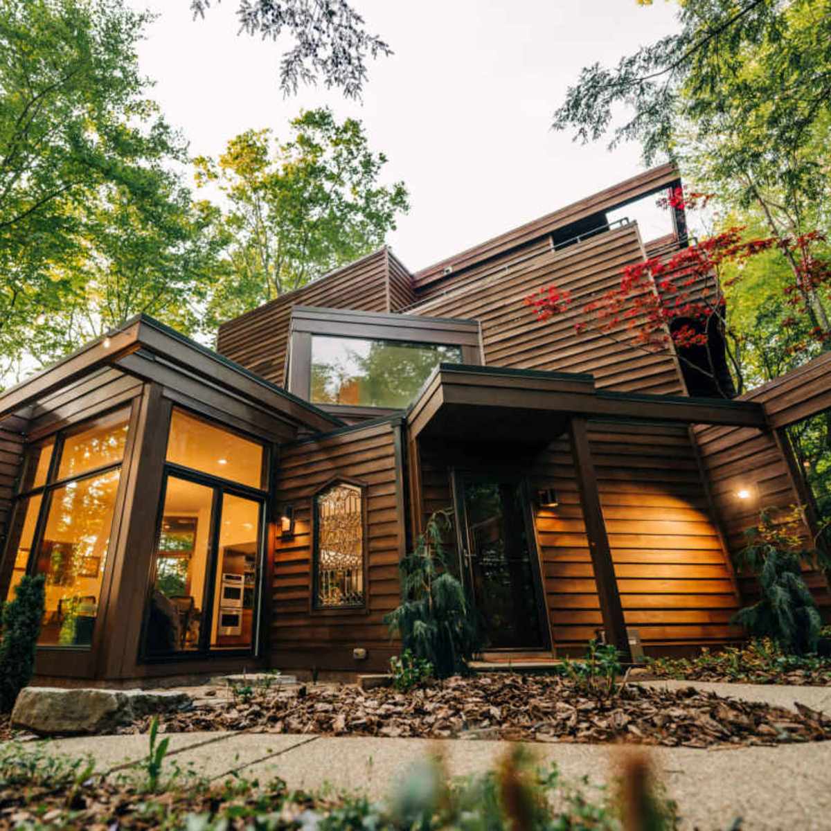 Award Winning MidCentury Architectural Home on 7 Acres of Nature in