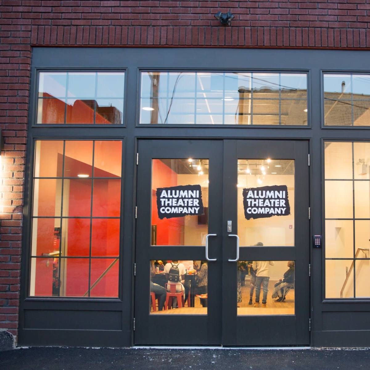 Blackbox Theater with Inviting Lobby & Kitchen in Warehouse District in Pittsburgh Image in Larimer, Pittsburgh, PA