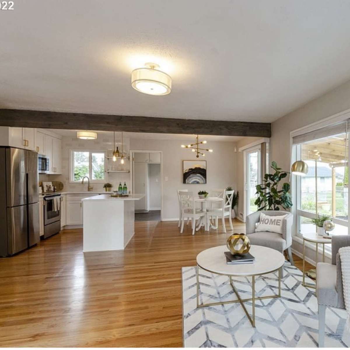 Tranquil Unfurnished 3-Bedroom home Close to Nature, Away from the City Rush in Portland Image in Russell, Portland, OR