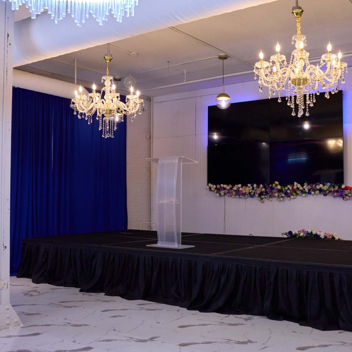 The Luxe at Harmon by BBE - Marble Room in Minneapolis Image in Downtown West, Minneapolis, MN
