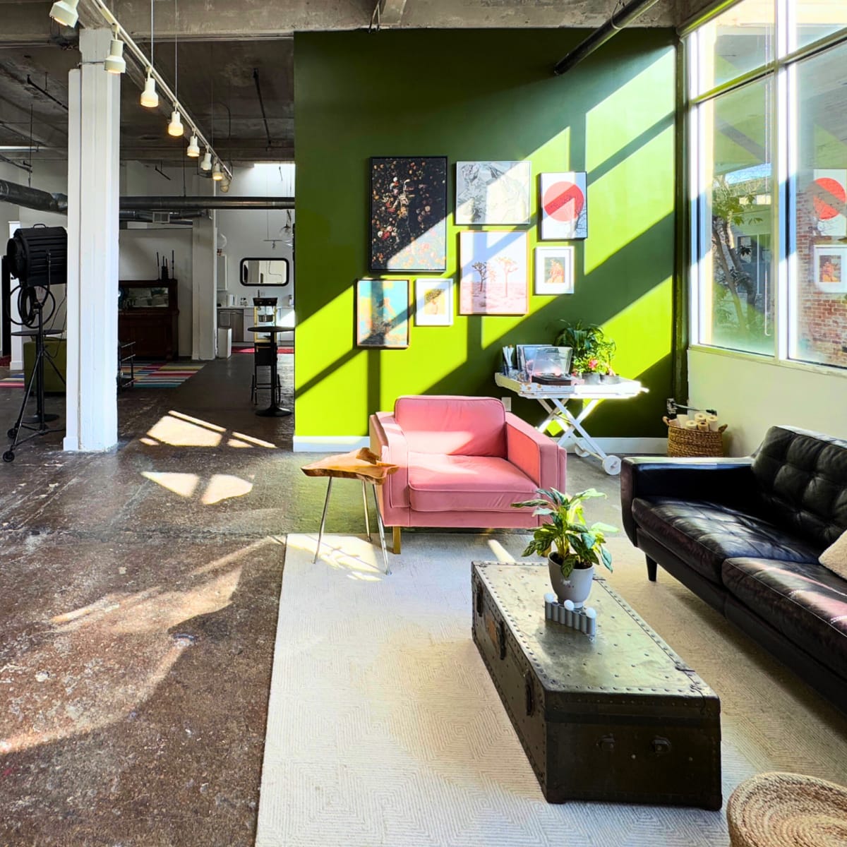 Modern Industrial Creative Content Studio and Event Space located on ...