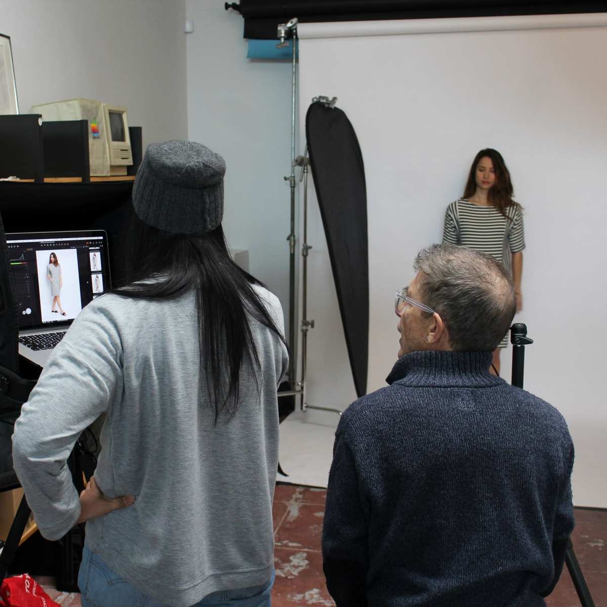 RBA Creative | Photography studio with skylight in store front gallery ...