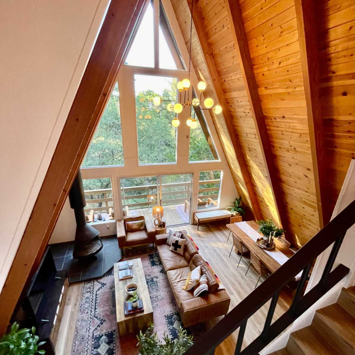 A-frame Cabin with Tree House Vibe, Lake Arrowhead, CA | Event | Peerspace