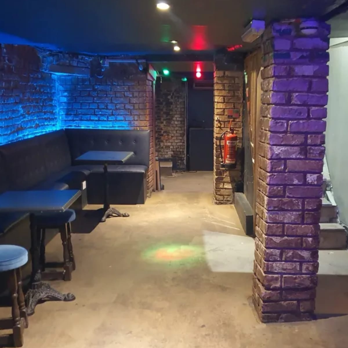 Shabby chique underground venue club and ground floor cocktail bar