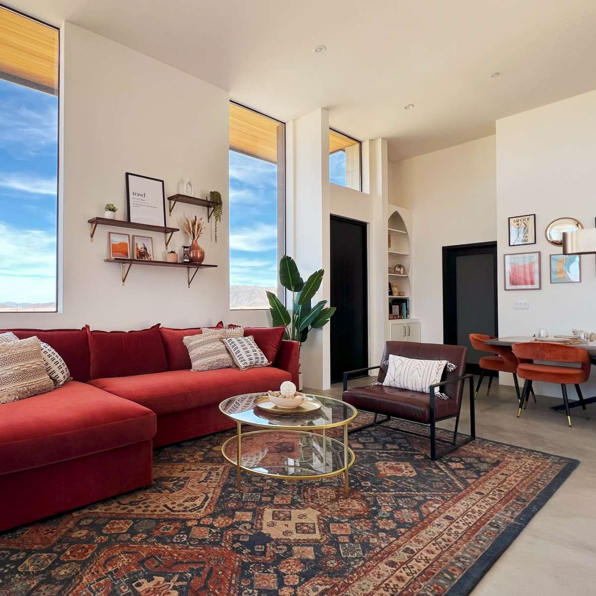 Bohemian-Luxe Moroccan Oasis with Pool in Joshua Tree Image in , Joshua Tree, CA