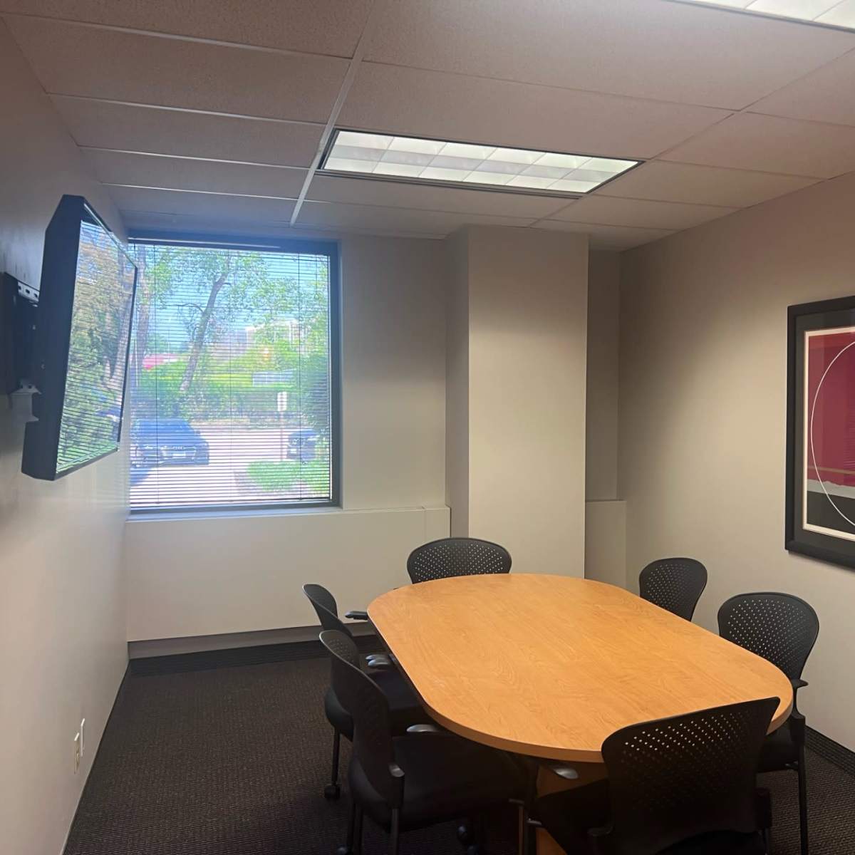 Executive Conference Room - TV - Whiteboard - 6 People in Edina Image in Golf Terrace Heights, Edina, MN