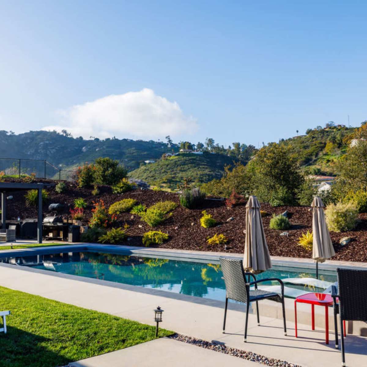 North County house w/pool/jacuzzi/ California room .. mountain views in Escondido Image in Harmony Grove, Escondido, CA