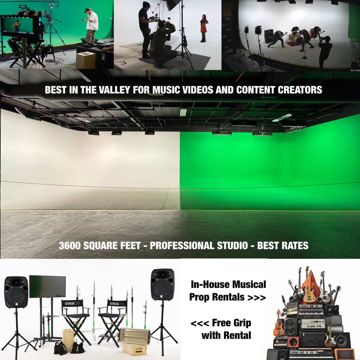 5-STAR - Pre-Lit Production, Videography & Photography Facility / Venue in Los Angeles Image in Sun Valley, Los Angeles, CA