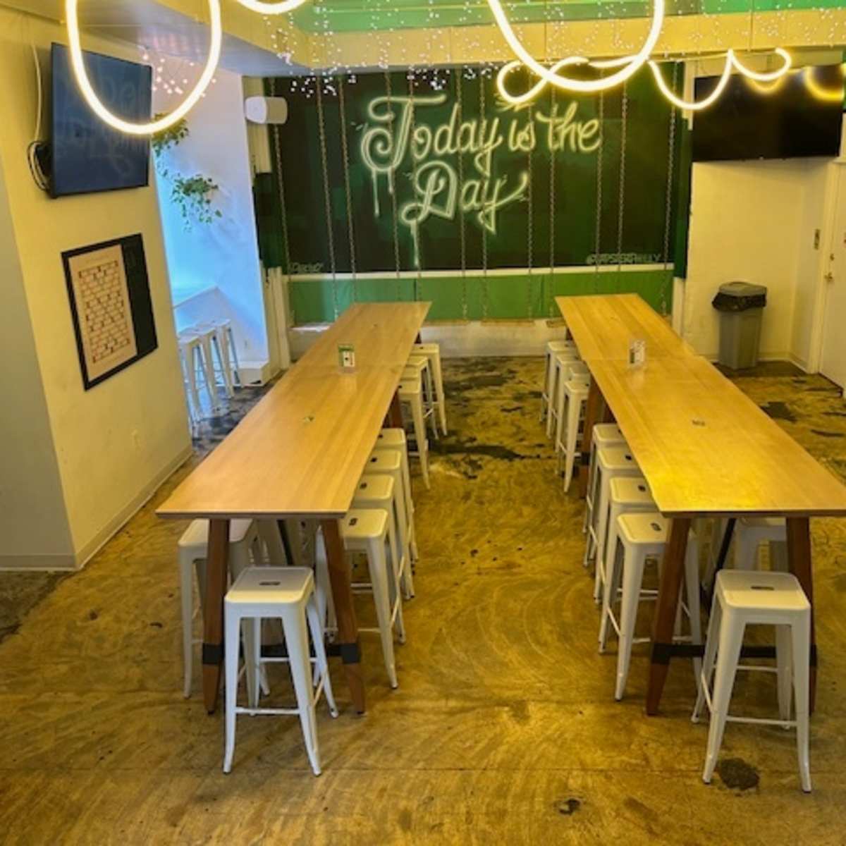 Bright Lofty Downtown Space w/ Swing Set Tables in Philadelphia Image in Center City, Philadelphia, PA