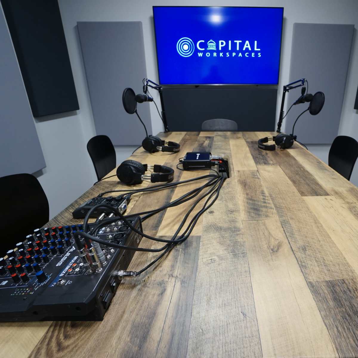 Capital Workspaces @ Bethesda | Podcast Studio with Top-of-the-Line ...