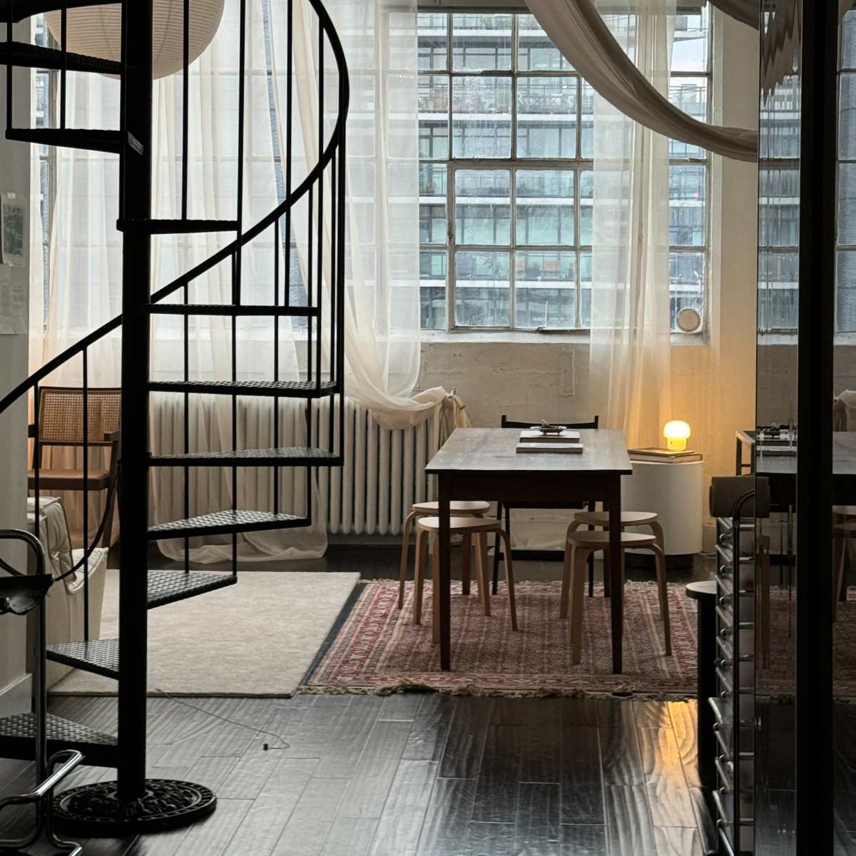 Book-filled New York Style Factory Artist Loft in Toronto Image in South Riverdale, Toronto, ON
