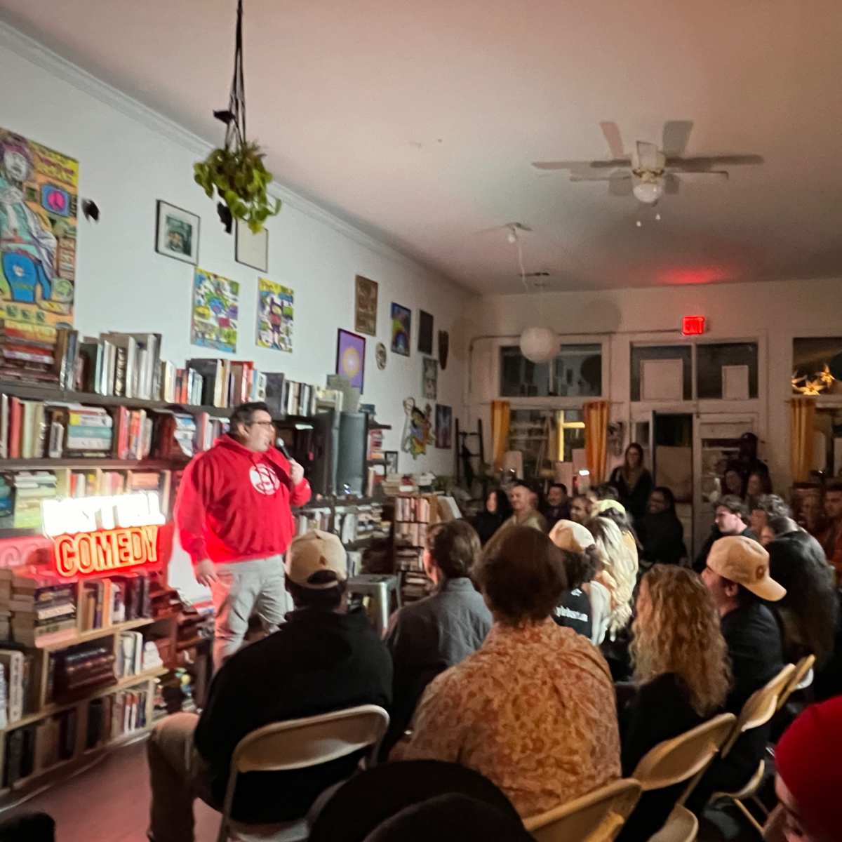 Colorful Artsy Bookstore with Intimate Performance Space in Atlanta Image in Candler Park, Atlanta, GA