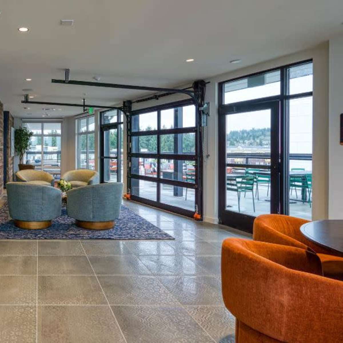 Curated visual reference: Picture Idea: Gorgeous Indoor Outdoor Rooftop Event Space Redmond Wa
