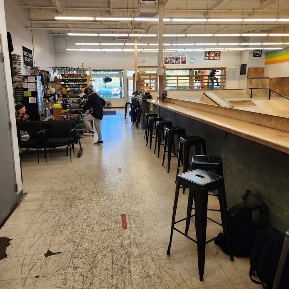 Unique Warehouse Skatepark Venue in Milwaukie Image in Linwood, Milwaukie, OR