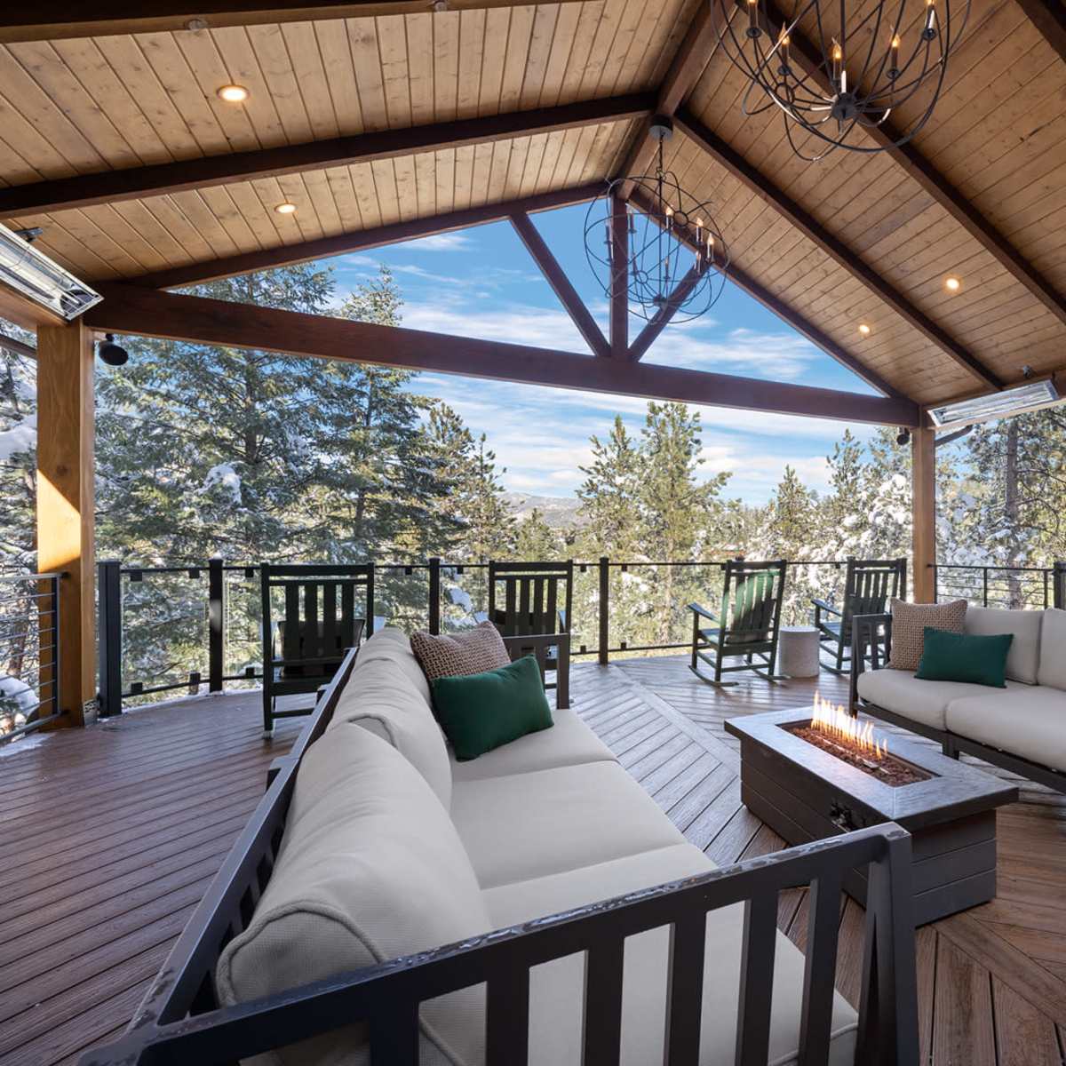 Modern Mountain Retreat with Stunning Views in Evergreen Image in North Central Evergreen, Evergreen, CO