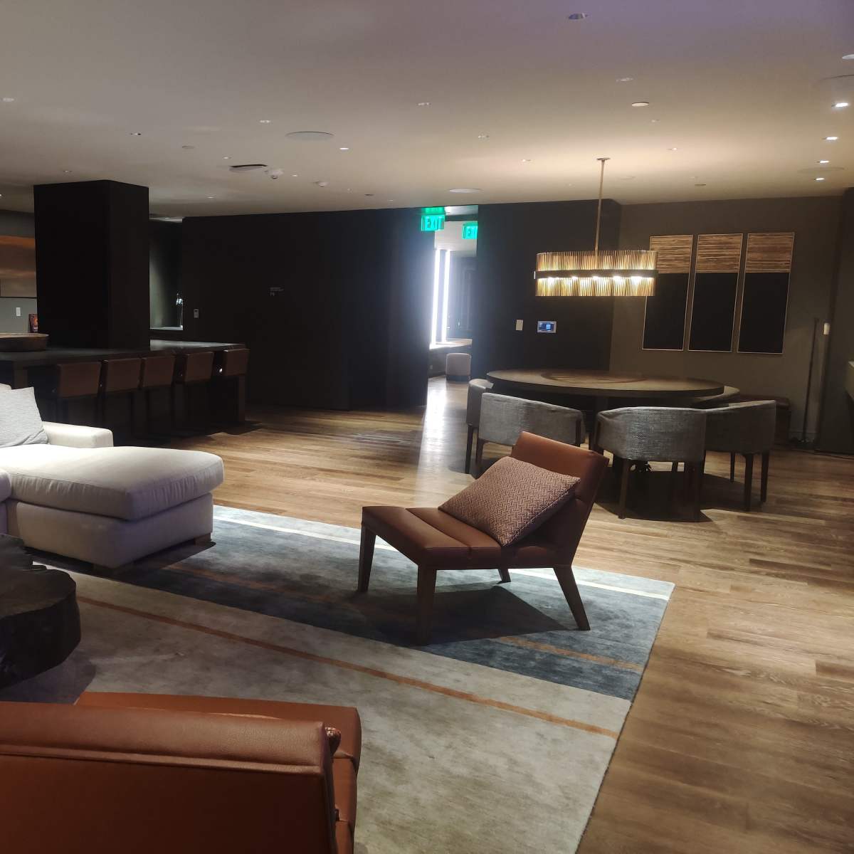 Executive Lounge within a 5 star apartment building, Washington, DC, DC ...