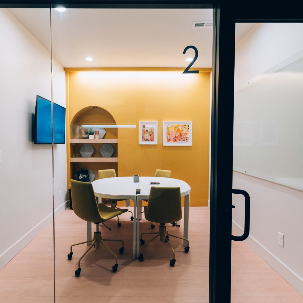 Huddle Room 2 in Louisville Image in East Market District, Louisville, KY