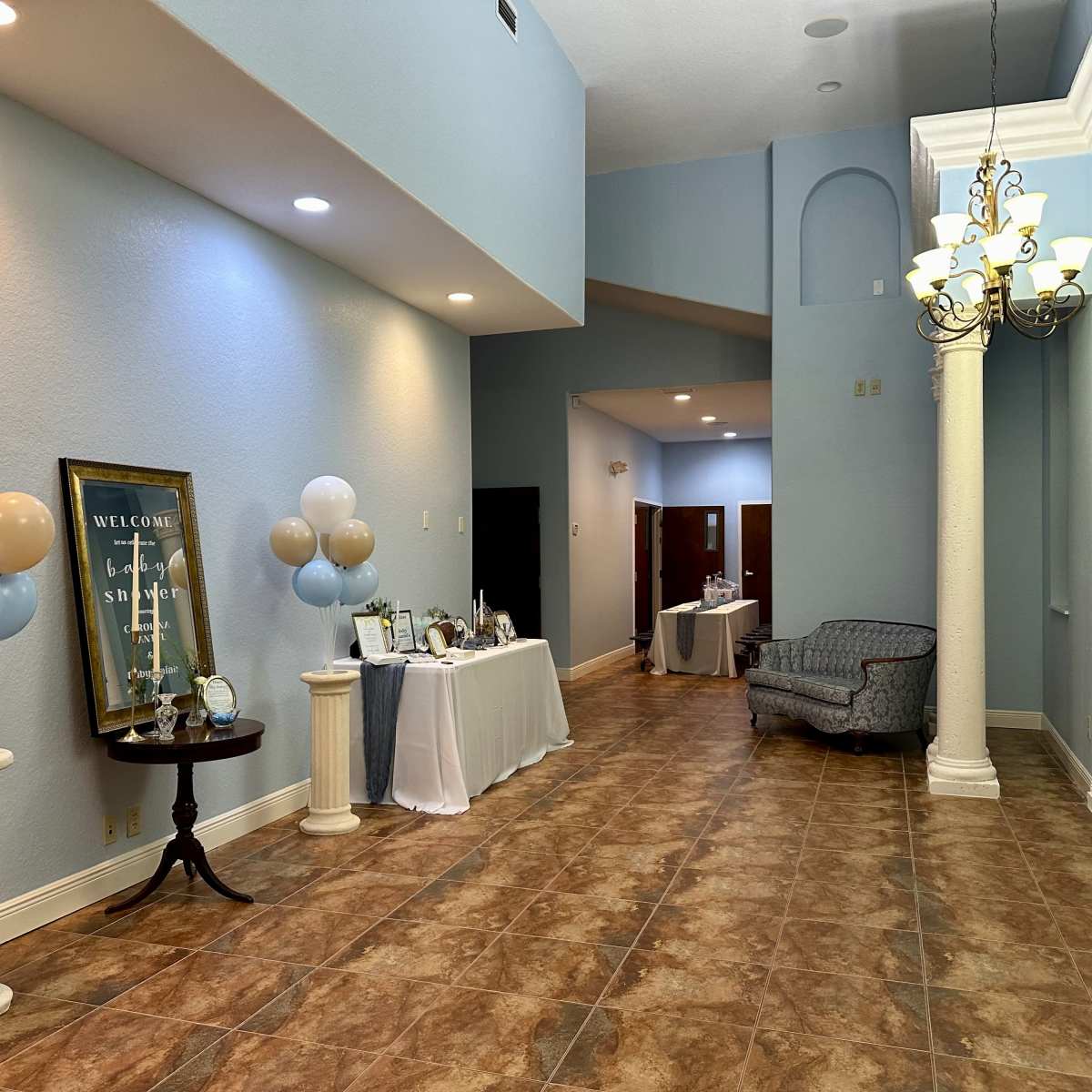 Banquet Hall with Covered Outdoor Area and Grand Foyer in Tampa Image in Old Seminole Heights, Tampa, FL