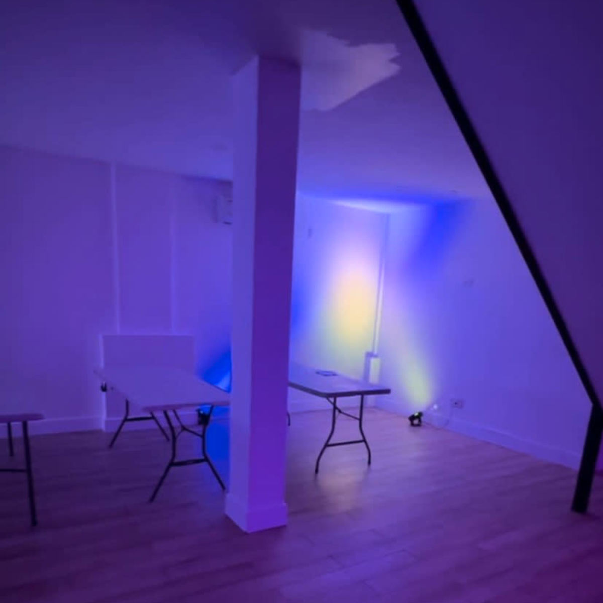 Modern duplex store front event venue with amazing light, Brooklyn, NY