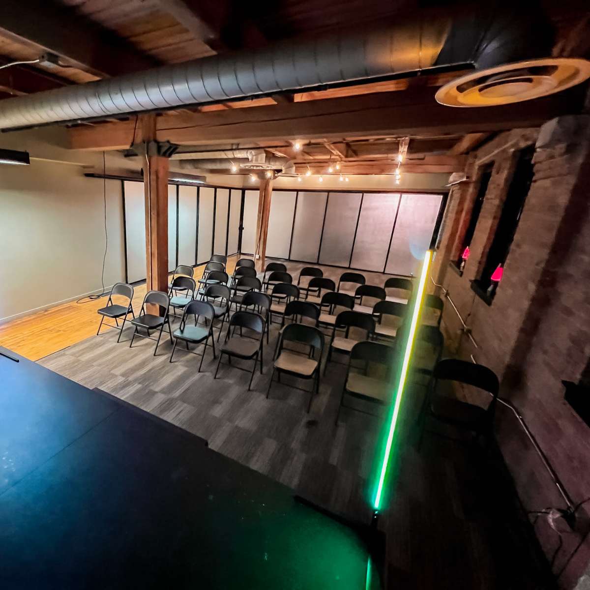 Creative Urban Exposed Brick Studio: Prime River North Networking Space in Chicago Image in Near North Side, Chicago, IL