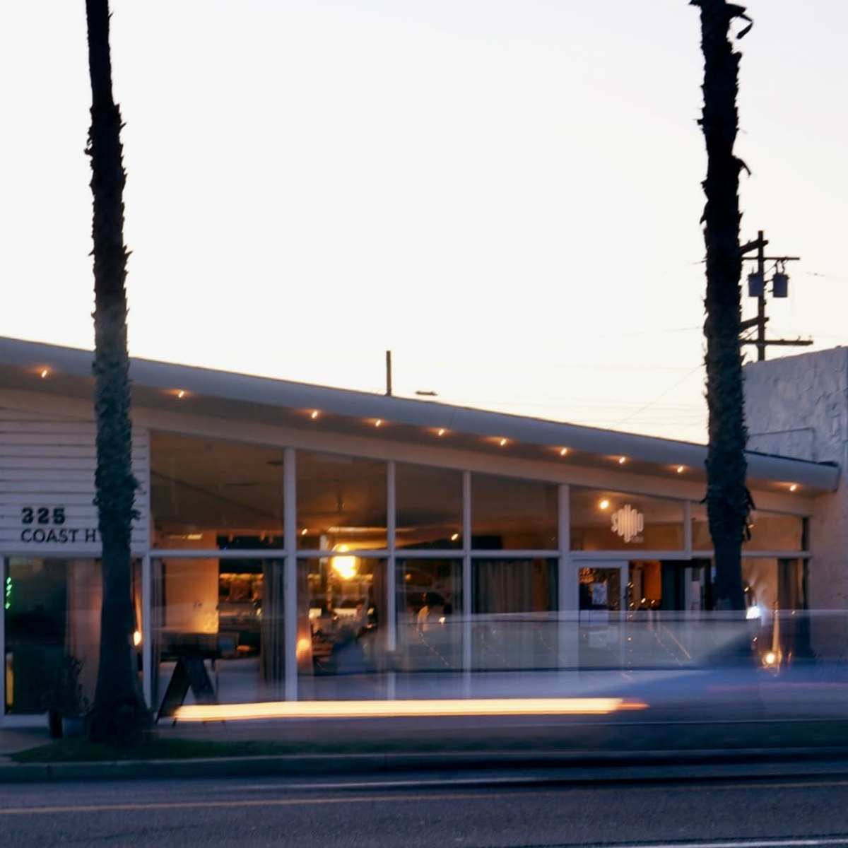 Listening Bar and Restaurant with midcentury Living room area, 360 DJ booth and Hifi system, 2 blocks away from Ocean in Oceanside Image in Townsite, Oceanside, AS