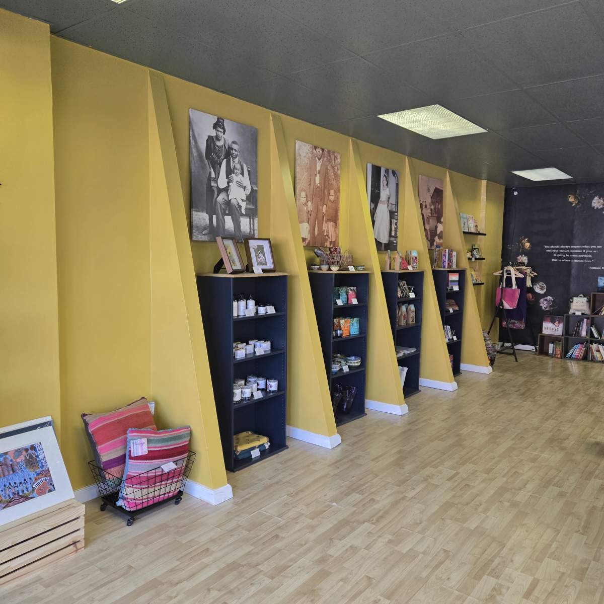 East Village vintage-mod stationery store with beautiful art gallery walls in Detroit Image in East Village, Detroit, MI