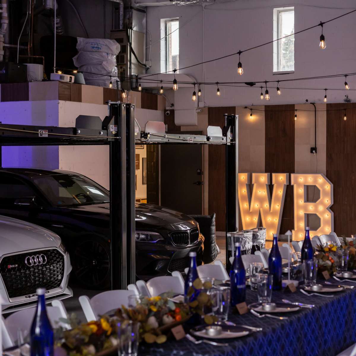 Modern Industrial Auto Showroom and Lounge in Minneapolis Image in Edina, Minneapolis, MN