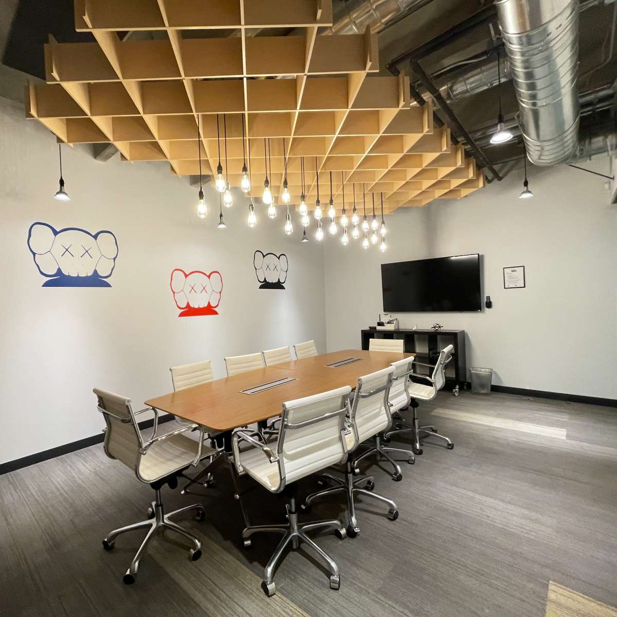 An Uptown Conference room, Industrial Modern Design along the 7th St. Food/Entertainment Corridor in Phoenix Image in Camelback East Village, Phoenix, AZ